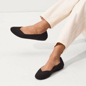 Rothy’s “The Flat” Black Size 6.5